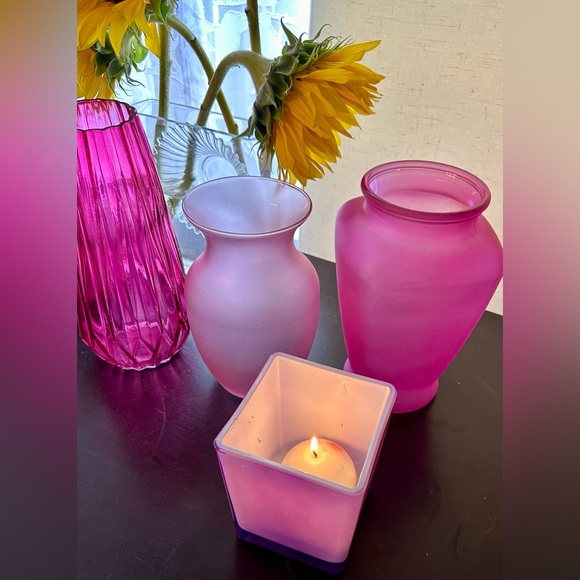 Teleflora square purple/Lavender vase and/or planter. 4.75” - Picture 9 of 16